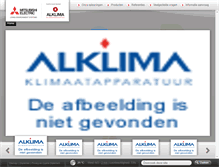 Tablet Screenshot of mitsubishi-climatecare.nl